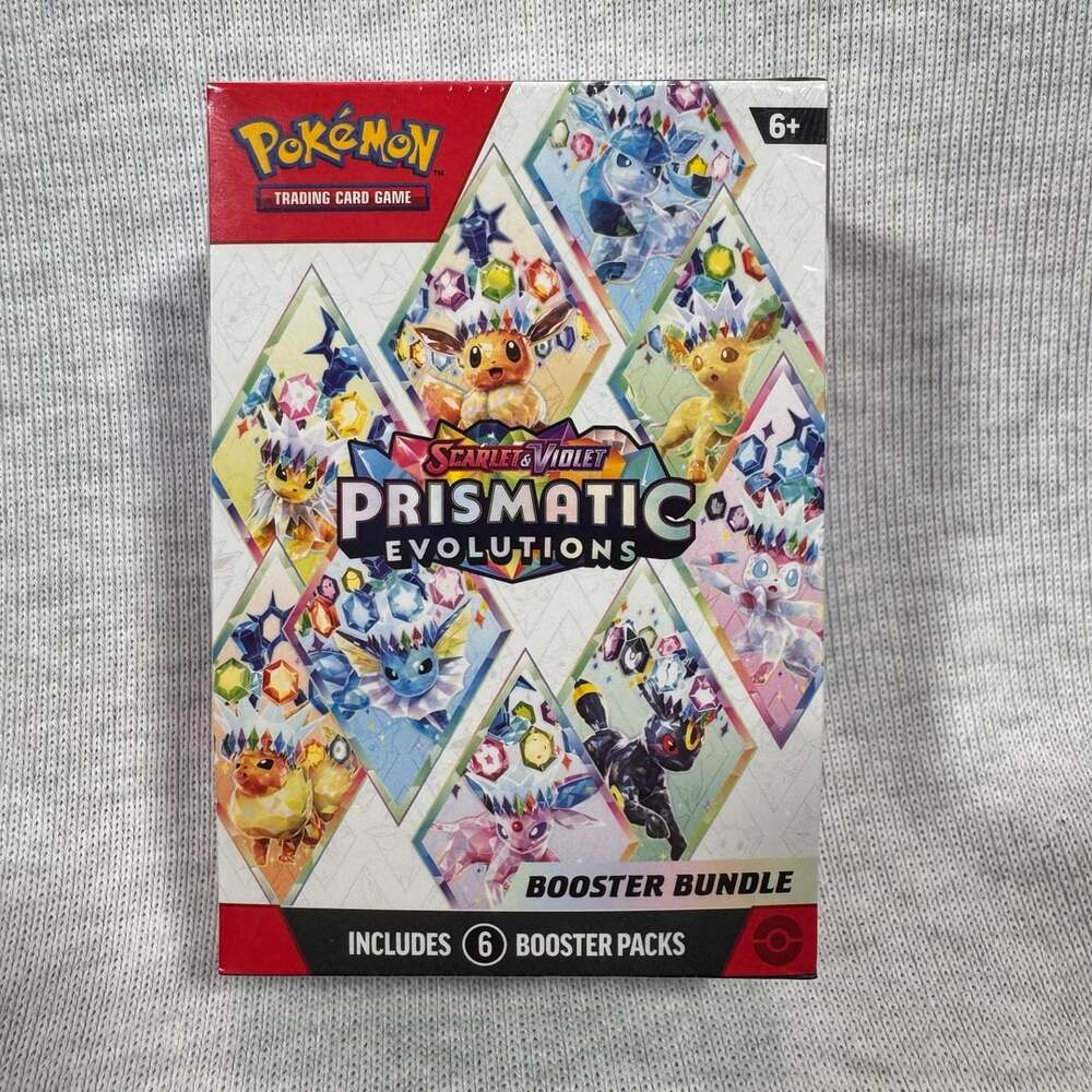 Pokemon Scarlet & Violet Prismatic Evolutions Booster Bundle Sealed